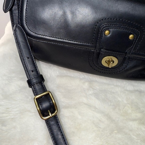 Coach City Willis 70th Anniversary Crossbody Bag Satchel Black Legacy 22062 - Picture 9 of 16